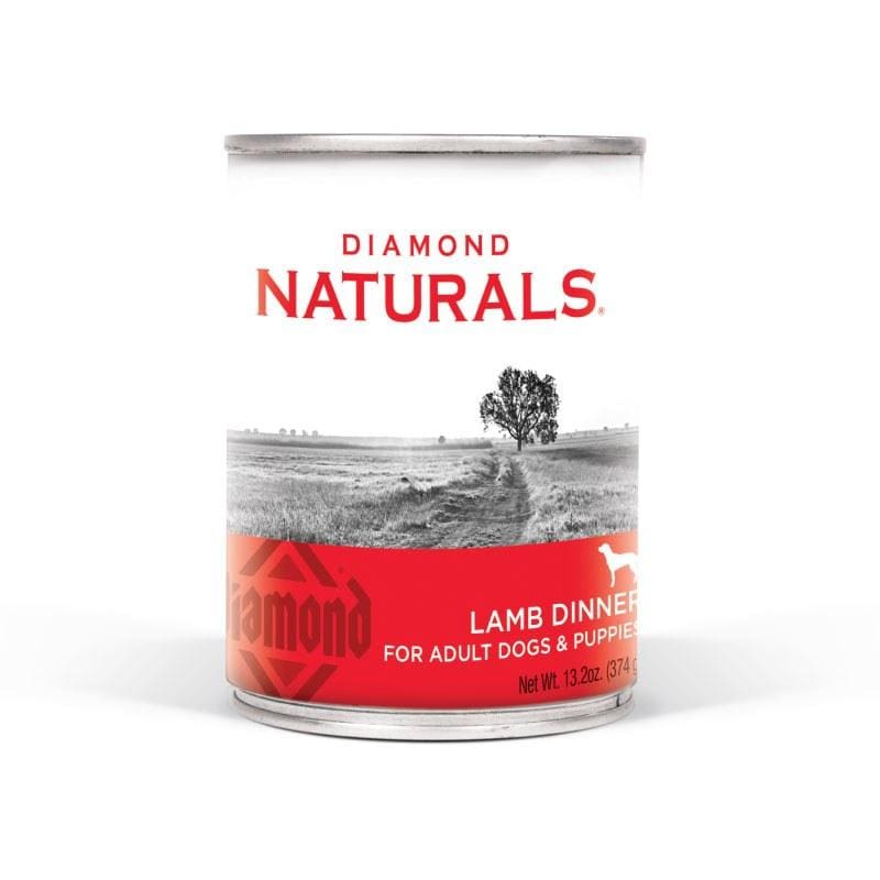 DIAMOND NAT CAN DOG LAMB DINNER 13OZ