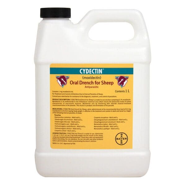 CYDECTIN SHEEP DRENCH1000ML