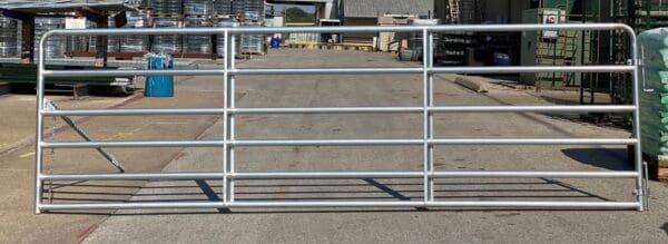 BULLMASTER 14' HD GATE GALV 6 BAR
