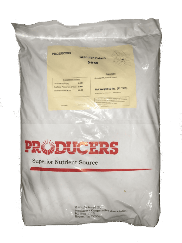 BF POTASH 0-0-60 50#