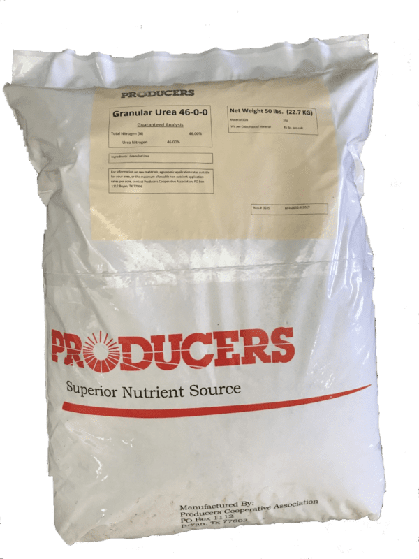 BF UREA 46-0-0 50# PLAIN