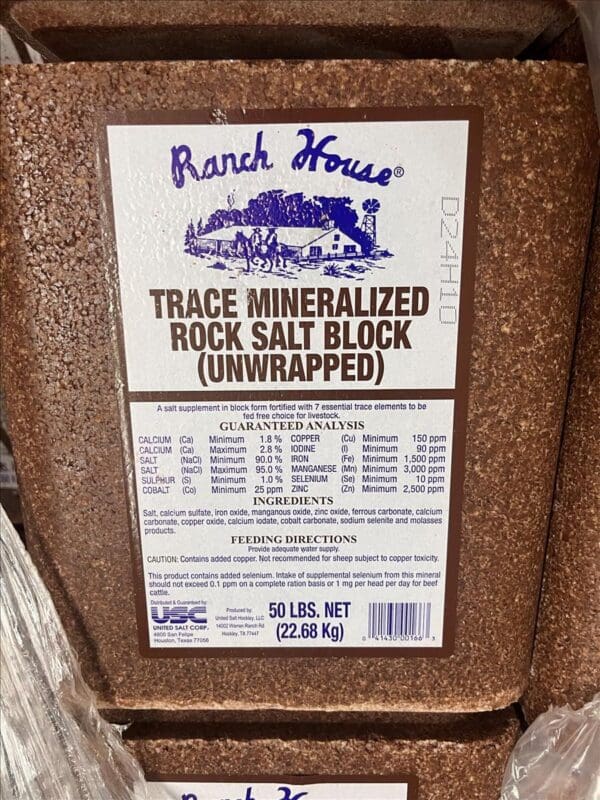TRACE MINERAL SALT BLOCK